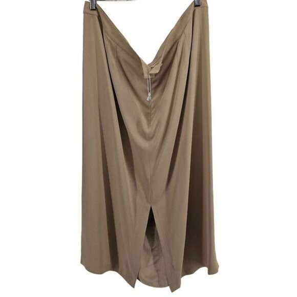 Max Mara 100% Silk Gonna Pencil Skirt XXL 52 New - Picture 8 of 8